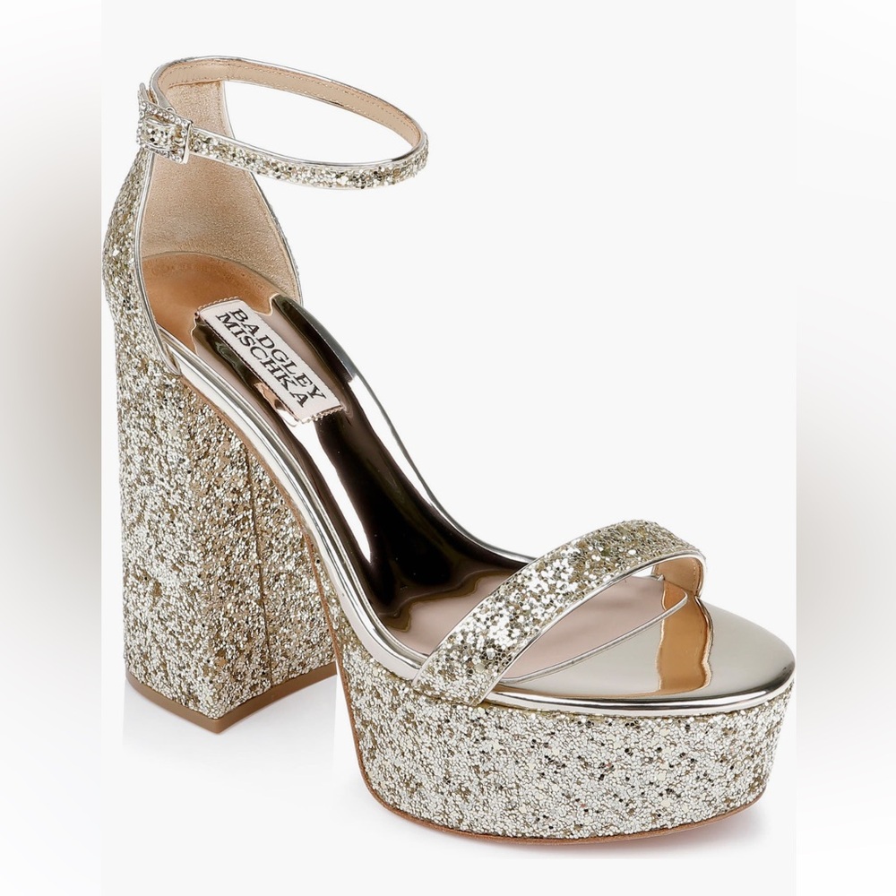Badgley Mischka Party Ankle Strap Platform